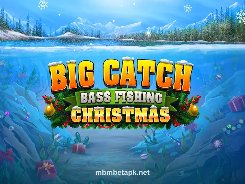 Big Catch Bass Fishing Christmas game